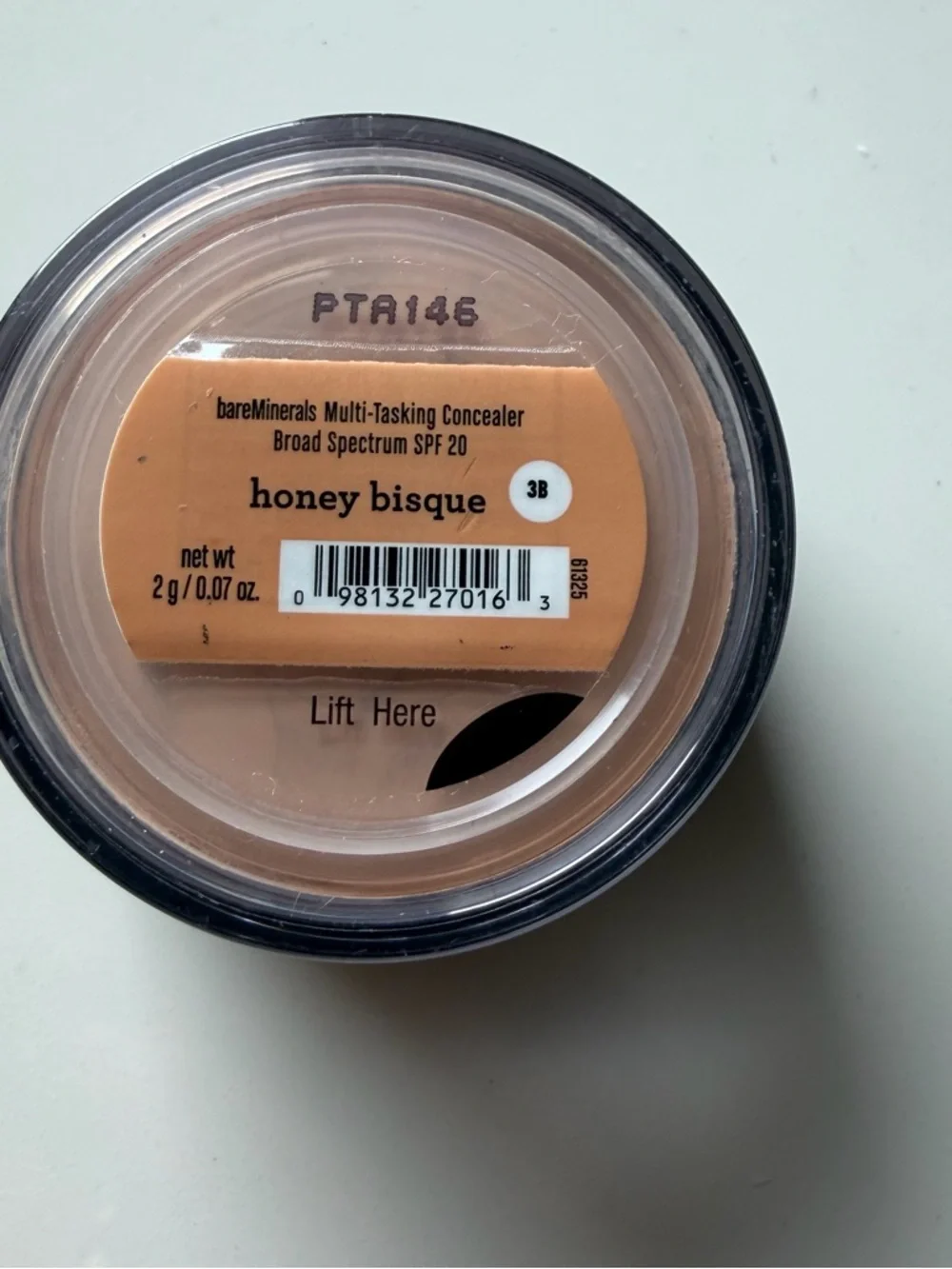 bareMinerals MultiTasking Concealer SPF Honey Bisque Natural Finish Clean Beauty